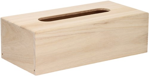 Playwood Holz Taschentuchbox Bastelset - kreative Dekoration für Kinder-2