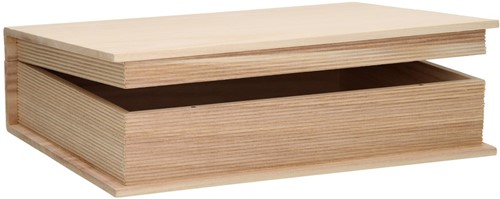 Houten Kist in Boekvorm