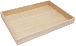 Playwood Holztablett groß Paulownia 30,6x20,5cm Dekoration