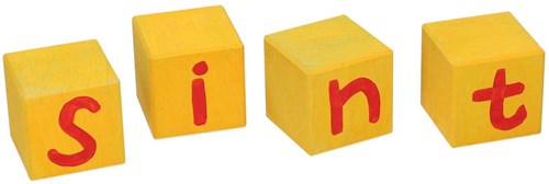 Playwood Holz Meilenstein Block - Spielzeug Fotowürfel 5,6cm natur-2