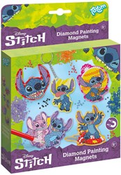 Totum Diamond Painting Bastelset Stitch Magnete und Schlüsselanhänger
