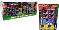 Twisk Kinderfeuerwerk Paket Flash Box mit Bengalfeuer und Fontänen