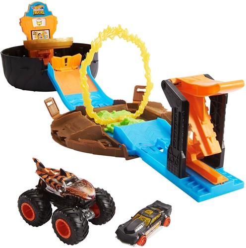 HOT WHEELS MT STUNT TYRE PLAY SET