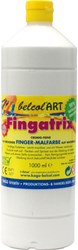 Eduplay Fingerfarbe 1000ml Weiß - kreative Bastelfarbe für Kinder