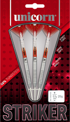 Unicorn Dartpfeile 80% Tungsten Steeltip 21g Rot Präzision