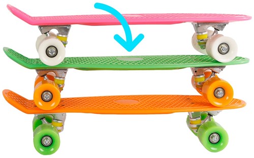 Skateboard Pennyboard Abec 7 - Groen