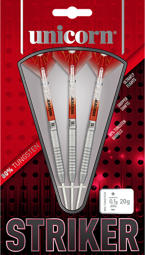 Unicorn Striker 80% Tungsten Darts -  - 22g