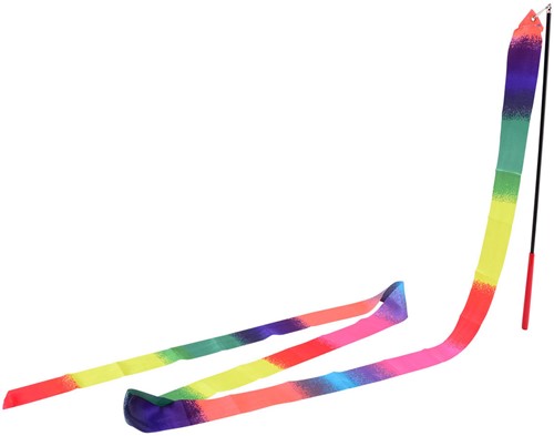 Johntoy Regenbogenband Spielzeug 2 Meter Outdoor Fun bunt-2
