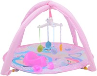 Johntoy Puppen Spielmatte Baby Rose - rosa Spielmatte für Babypuppen-2