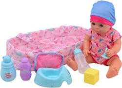 Baby Rose Baby Rose Trink- und Pinkelpuppe 35 cm. 27714