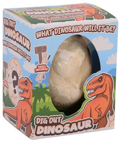 Ausgeschnittenes Dino-Ei-Fossil 24517