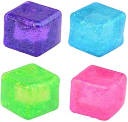 Anti-Stress-Würfel Spielzeug Slow Rise Glitter sensorische Entspannung