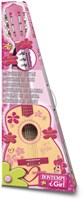 Bontempi Holz Kinder Gitarre rosa 75 cm mit Schultergurt Musikspielzeug-3