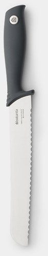 Brabantia Brotmesser Tasty+ dunkelgrau - Küchenmesser Brotschneider