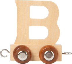 Small Foot - Houten Lettertrein - B