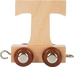 Small Foot - Houten Lettertrein - T