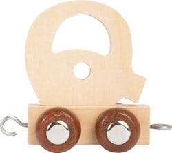 Small Foot - Houten Lettertrein - Q