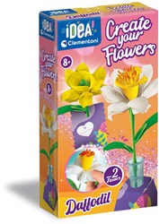 Clementoni Bastelset Blumen - Narzissen - kreatives Spielzeug