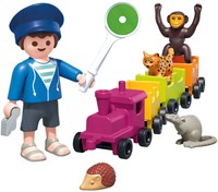 Playmobil Spielzeugzug Kleine Lokausfahrt Tierwelt-2