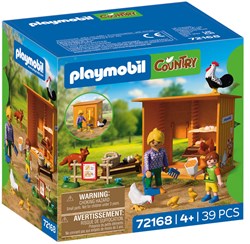 Playmobil Country Hühnerstall Bauernhof Spielset mit Tieren 72168