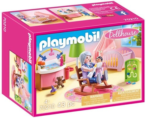 PLAYMOBIL Dollhouse 70210 Babyzimmer, ab 4 Jahren