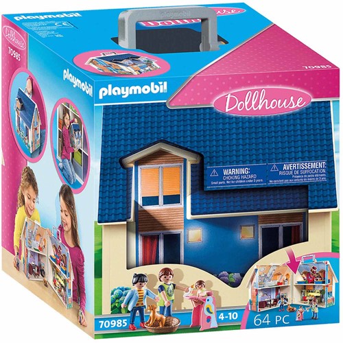 Playmobil Puppenhaus - Mein Puppenhaus zum Mitnehmen 70985