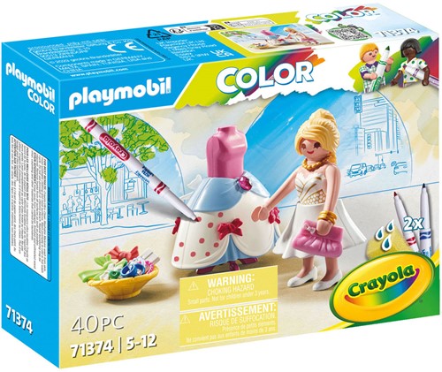 Playmobil Color: Modieuze Jurk