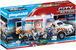 Playmobil City Action - Rettungsfahrzeug: US Ambulance 70936