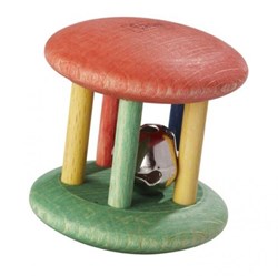 nic Holzrassel Organic Jingle Bell biologisches Spielzeug