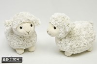 Plüsch Schaf stehend 26cm weiches Kuscheltier Spielzeug-3