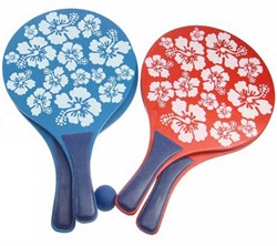 Wasserball-Set Blumenmuster 8 mm 04223