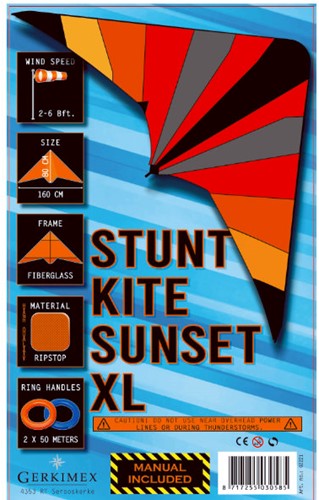 Lenkdrachen Sunset XL 02221