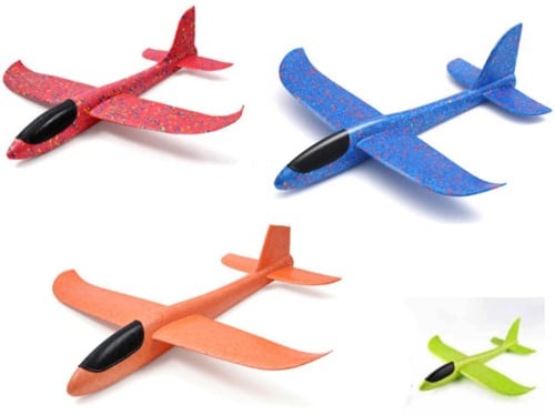 Flugzeug-Segelflugzeug 47 cm, 4 Achsen. 41805