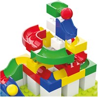 Hubelino Kugelbahn Baukasten mini 45-teilig - kreatives Spielzeug-3