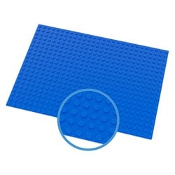 Hubelino Bauplatte blau - 560 Noppen - kreative Grundplatte