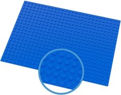 Hubelino Bauplatte blau - 560 Noppen - kreative Grundplatte