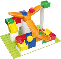 Hubelino Kugelbahn Zubehör Swing 46-teiliges Erweiterungsset-3