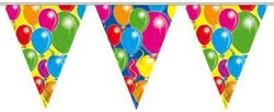 Folat Girlande Ballons 10 Meter - bunte Partydekoration