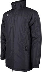 Gilbert Rugbyjacke Pro All Weather schwarz medium wasserdichte Sportjacke