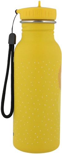 Trixie Trinkflasche 500ml - Edelstahl Kinderflasche Mr. Lion gelb auslaufsicher-3