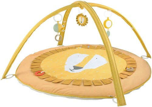 Trixie Aktivitätsspielmatte Baby mit Bögen - Mr. Lion - weiche Spielmatte