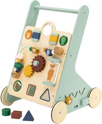 Trixie Houten dieren activiteiten duw- en loopwagen