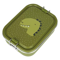 Trixie Brotdose Lunchbox Mr. Dino - Edelstahl - Grün - Kinder