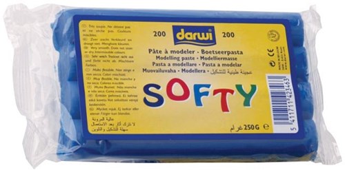 Creativ Company Modelliermasse blau - selbsthärtende Knete 500g für Kinder-2