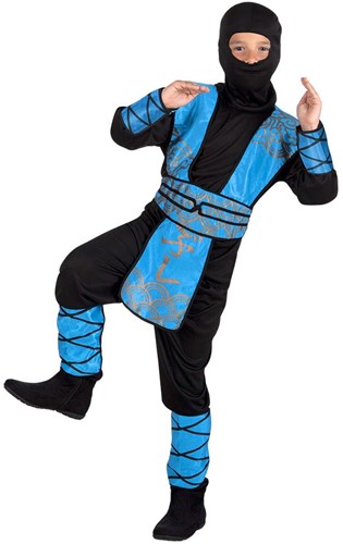Boland - Kinderkostüm Ninja Royal - Kinder Verkleidung - Ninja Outfit