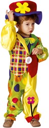 Boland - Kinderkostüm Clown - Verkleidung für Kinder 3-4 Jahre - Karneval