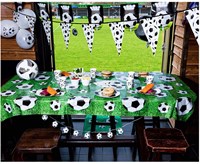 Boland Fußball-Läufer - Fußball Tischläufer - EM WM Fan Dekoration-3