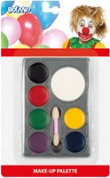 Boland Schminkset Kinder Clown - Schminkpalette - Karneval, Themenparty