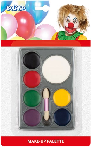 Boland Schminkset Kinder Clown - Schminkpalette - Karneval, Themenparty