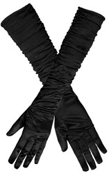 Boland Handschuhe schwarz Hollywood Glamour - Damen Accessoire